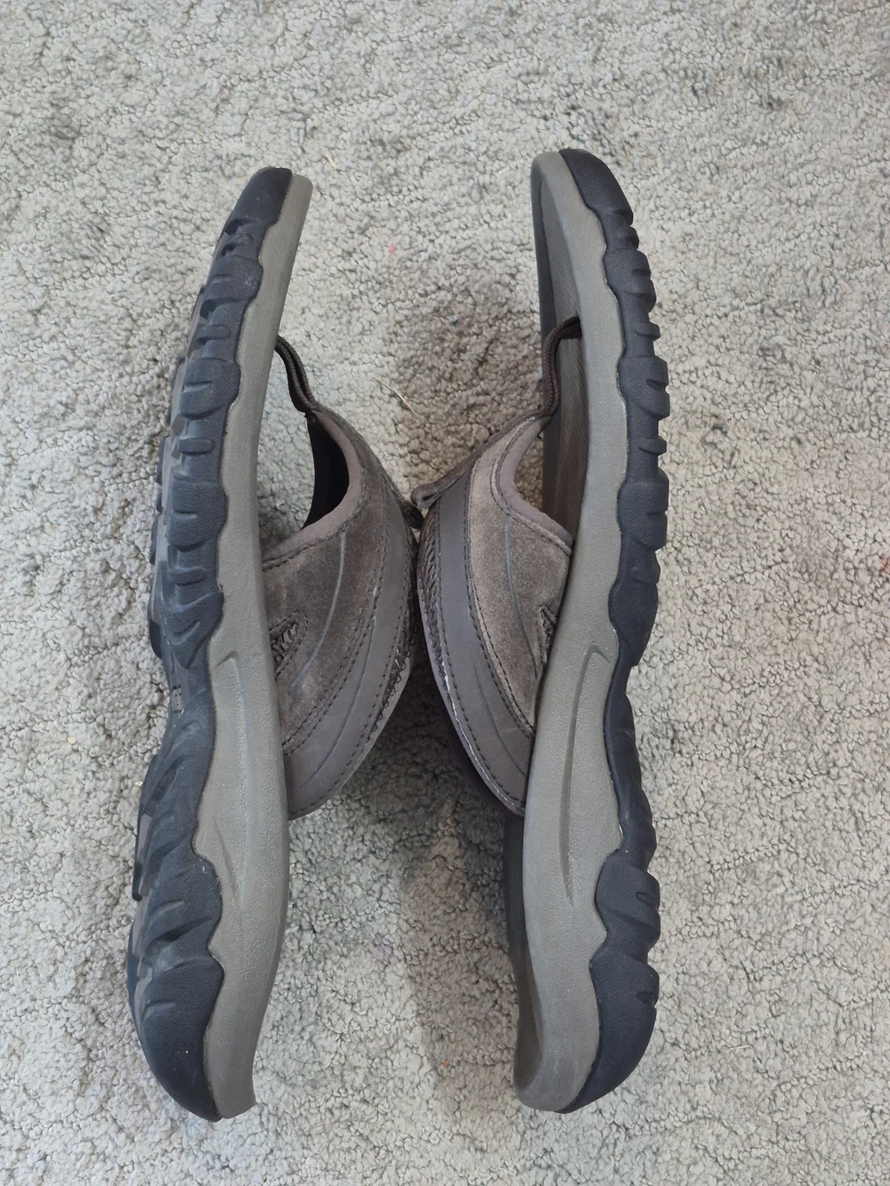 Teva Men's Leather Brown Flip Flop 10